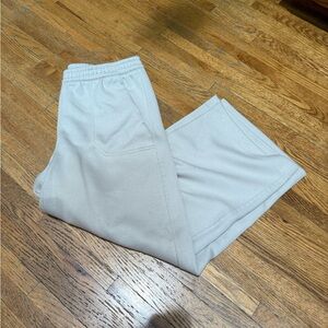 Banana Republic Cream Wide Leg Pants